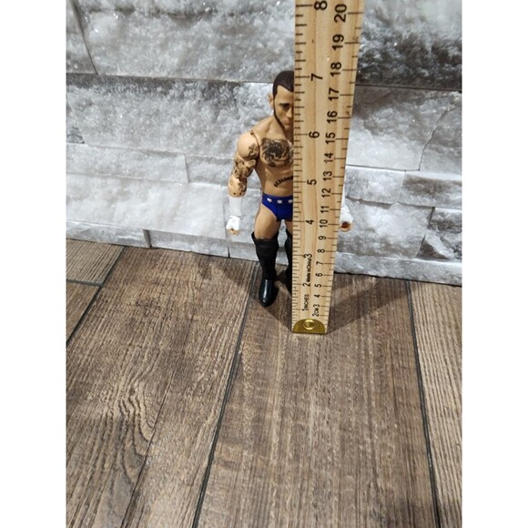 WWE CM Punk Signature Series 4 Basic Wrestling 7" Action Figure Mattel 2012 WWF - Picture 3 of 4